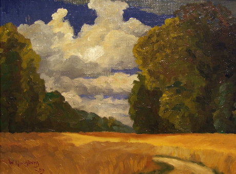 Landscape with Clouds